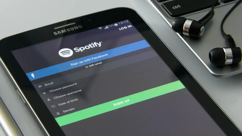 música en tu teléfono inteligente, spotify, servicio de musica, Pixabay