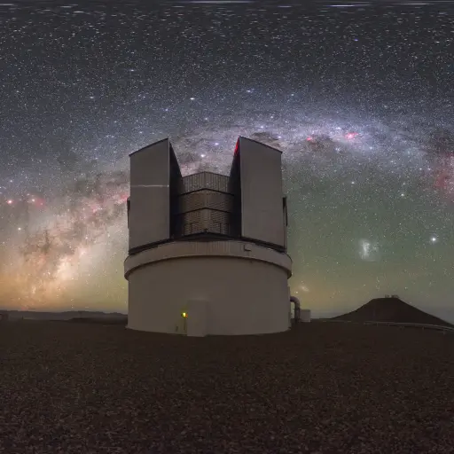 Telescopio Vista ,Prensa UNAB