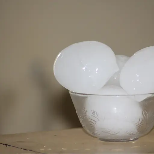 cubos de hielo, hielo, cuenco ,Pixabay