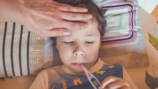 termómetro, fiebre, temperatura, niños ,Pixabay